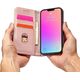 Hurtel Magnet Card Case etui Samsung Galaxy S23 pokrowiec z klapką portfel podstawka różowe 12741386 9145576271063