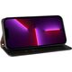 Hurtel Magnet Strap Case etui Samsung Galaxy S23 pokrowiec z klapką portfel mini smycz podstawka czarne 12741395 9145576271230