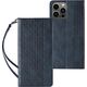 Hurtel Magnet Strap Case etui Samsung Galaxy S23 Ultra pokrowiec z klapką portfel mini smycz podstawka niebieskie 12741402 9145576271322