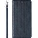 Hurtel Magnet Strap Case etui Samsung Galaxy S23 Ultra pokrowiec z klapką portfel mini smycz podstawka niebieskie 12741402 9145576271322