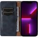 Hurtel Magnet Strap Case etui Samsung Galaxy S23 Ultra pokrowiec z klapką portfel mini smycz podstawka niebieskie 12741402 9145576271322