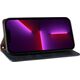 Hurtel Magnet Strap Case etui Samsung Galaxy S23 Ultra pokrowiec z klapką portfel mini smycz podstawka niebieskie 12741402 9145576271322
