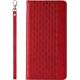 Hurtel Magnet Strap Case etui Samsung Galaxy S23+ pokrowiec z klapką portfel mini smycz podstawka czerwone 12741404 9145576271292