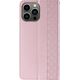 Hurtel Magnet Strap Case etui Samsung Galaxy S23+ pokrowiec z klapką portfel mini smycz podstawka różowe 12741406 9145576271308