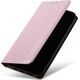 Hurtel Magnet Strap Case etui Samsung Galaxy S23+ pokrowiec z klapką portfel mini smycz podstawka różowe 12741406 9145576271308