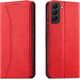 Hurtel Magnet Fancy Case etui Samsung Galaxy S23+ pokrowiec z klapką portfel podstawka czerwone 12741410 9145576271490