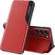 Hurtel Eco Leather View Case etui do Samsung Galaxy S23+ z klapką podstawka czerwone 12747657 9145576269978