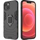 Hurtel Ring Armor etui do iPhone 14 Pro Max pancerny pokrowiec uchwyt magnetyczny ring czarne 12748377 9145576272145