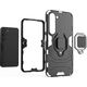 Hurtel Ring Armor etui do Samsung Galaxy S23 pancerny pokrowiec uchwyt magnetyczny ring czarne 12748379 9145576272206