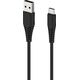 Kabel USB 2GO 2GO USB Ladekabel - schwarz - 100cm für USB Type-C 12773637 4010425972819
