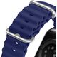 Dux Ducis Dux Ducis Strap pasek Watch 8 / 7 / 6 / 5 / 4 / 3 / 2 / SE (41 / 40 / 38mm) silikonowa opaska bransoletka granatowy (OceanWave Version) 12781058 6934913033883
