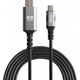 Kabel USB Yenkee USB-C - HDMI 1.5 m Czarno-srebrny (35055381) 12807762 8590669312962