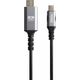 Kabel USB Yenkee USB-C - HDMI 1.5 m Czarno-srebrny (35055381) 12807762 8590669312962