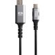 Kabel USB Yenkee USB-C - HDMI 1.5 m Czarno-srebrny (35055381) 12807762 8590669312962
