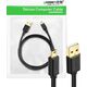 Kabel USB Ugreen USB-A - USB-B 1 m Czarny (10355B) 12854168 6957303800483