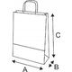 NC Koperty Torba papierowa 30.5x17x42.5cm brązowa 12888631 5901508810076