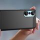 Hurtel Carbon Case etui do Infinix Hot 20S elastyczny silikonowy karbonowy pokrowiec czarne 12894969 9145576275467