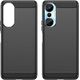 Hurtel Carbon Case etui do Infinix Hot 20S elastyczny silikonowy karbonowy pokrowiec czarne 12894969 9145576275467
