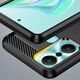Hurtel Carbon Case etui do Infinix Hot 20 Play elastyczny silikonowy karbonowy pokrowiec czarne 12894972 9145576275443