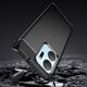 Hurtel Carbon Case etui do Honor Play 40 Plus / Honor X7a elastyczny silikonowy karbonowy pokrowiec czarne 12894981 9145576275399