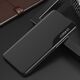Hurtel Eco Leather View Case etui do Xiaomi Redmi 11A / Poco C55 / Redmi 12C z klapką podstawka czarne 12895023 9145576275740