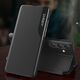 Hurtel Eco Leather View Case etui do Xiaomi Redmi 11A / Poco C55 / Redmi 12C z klapką podstawka czarne 12895023 9145576275740