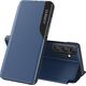 Hurtel Eco Leather View Case etui do Samsung Galaxy A24 4G z klapką podstawka niebieskie 12895024 9145576275726