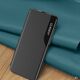 Hurtel Eco Leather View Case etui do Samsung Galaxy A24 4G z klapką podstawka niebieskie 12895024 9145576275726