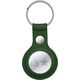 Crong Brelok Crong Leather Case with Key Ring Apple AirTag (zielony) 12895864 5904310702645