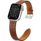 Hurtel Strap Leather skórzany pasek Apple Watch Ultra, SE, 8, 7, 6, 5, 4, 3, 2, 1 (49, 45, 44, 42  mm) opaska bransoleta brązowy 12898177 9145576276280