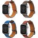 Hurtel Strap Leather skórzany pasek Apple Watch SE, 8, 7, 6, 5, 4, 3, 2, 1 (41, 40, 38 mm) opaska bransoleta ciemnobrązowy 12898178 9145576276266