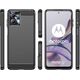 Hurtel CARBON CASE ETUI MOTOROLA MOTO G13 ELASTYCZNY SILIKONOWY KARBONOWY POKROWIEC CZARNE 12901289 9145576274668