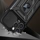 Hurtel Hybrid Armor Camshield etui Motorola Moto G62 5G pancerny pokrowiec z osłoną na aparat czarne 12901337 9145576272978