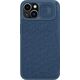 Nillkin NILLKIN QIN CLOTH PRO CASE ETUI DO IPHONE 14 PLUS OSŁONA NA APARAT KABURA POKROWIEC OBUDOWA Z KLAPKĄ NIEBIESKI 12902308 6902048249172