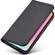 Hurtel MAGNET CARD CASE ETUI SAMSUNG GALAXY S23 POKROWIEC Z KLAPKĄ PORTFEL PODSTAWKA CZARNE 12902309 9145576271032