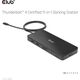 HUB USB Club 3D Club3D Thunderbolt4 11-in-1 HUB > 3xThunderbolt/3xUSB  St/Bu retail 12905716 8719214472603