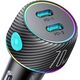 Ładowarka Joyroom Ładowarka samochodowa Joyroom JR-CCN02 2x USB-C 70W LED czarna 12940963 6956116747169