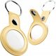 Class and Culture LLC KeyBudz AirTag Keyring - skórzane etui ochronne do AirTag (pastel yellow) 12952589 810082990058