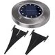 Maclean Lampa solarna najazdowa MCE318 LED IP44 12 SMD 4000K 12971646 5902211129448