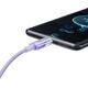 Kabel USB Baseus USB-A - USB-C 2 m Fioletowy (CATS010505) 12994820 6932172629168