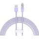 Kabel USB Baseus USB-A - USB-C 2 m Fioletowy (CATS010505) 12994820 6932172629168