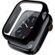 Crong Crong Hybrid Watch Case - Etui ze szkłem Apple Watch 44mm (Black) 12996236 5904310702935