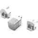 Ładowarka Energizer Energizer Ultimate - Ładowarka sieciowa Multiplug EU / UK / US GaN 20W PD (Srebrny) 12996273 3492548232208