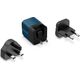 Ładowarka Energizer Energizer Ultimate - Ładowarka sieciowa Multiplug EU / UK / US GaN 20W PD (Niebieski) 12996274 3492548232161