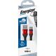 Kabel USB Energizer USB-A - USB-C 2 m Czerwony (C520CKRD) 12996276 3492548231607