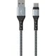 Kabel USB Energizer USB-A - USB-C 2 m Srebrny (C520CKSL) 12996277 3492548232499