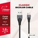Kabel USB Energizer USB-A - microUSB 1.2 m Czarny (C610MGBK) 12996289 3492548230600