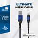 Kabel USB Energizer USB-A - Lightning 2 m Niebieski (C520LKBL) 12996290 3492548231638