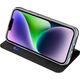 Dux Ducis Etui do iPhone 15 pokrowiec z klapką i portfelem na kartę Dux Ducis Skin Pro - czarne 13001911 6934913025352