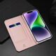 Dux Ducis Etui do iPhone 15 pokrowiec z klapką i portfelem na kartę Dux Ducis Skin Pro - czarne 13001911 6934913025352